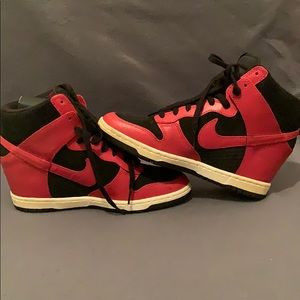 Used nike Dunk sky-hi sneakers